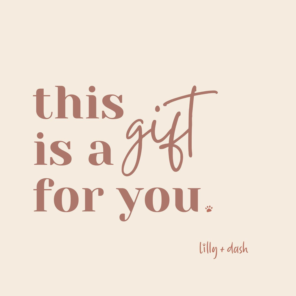 gift card - Lilly + Dash -  