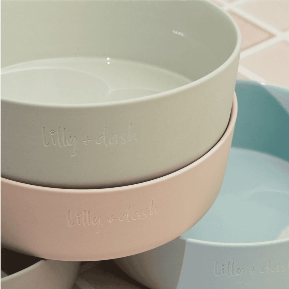 large pet bowl cloud - Lilly + Dash