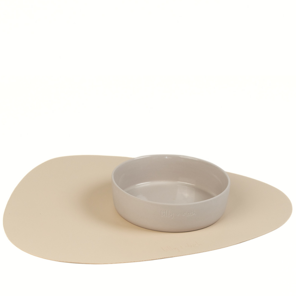 pet bowl slate - Lilly + Dash -  